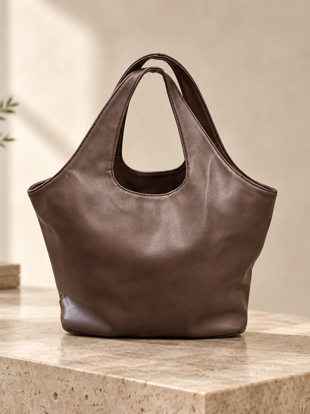 Matt & Nat Dark Brown Vegan Tote